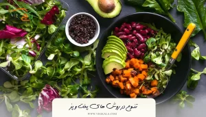 تنوع در غذاهای گیاهی وگان چگونه است؟