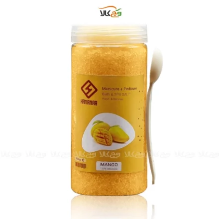 نمک حمام با رایحه انبه - 800 گرمی - هامانا