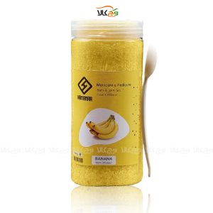 نمک حمام با رایحه موز - 800 گرمی - هامانا