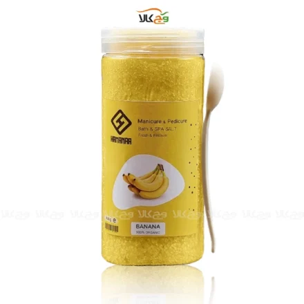 نمک حمام با رایحه موز - 800 گرمی - هامانا