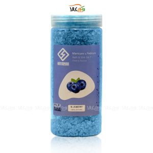 نمک حمام با رایحه بلوبری - 800 گرمی - هامانا