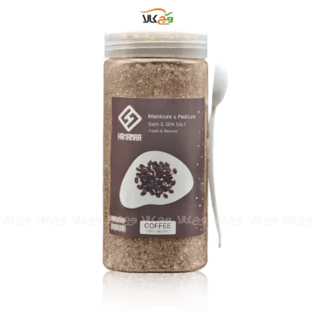 نمک حمام با رایحه قهوه - 800 گرمی - هامانا