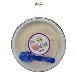 بستنی با طعم وانیل بدون قند (کتو و دیابتی) - تک نفره - پنجول