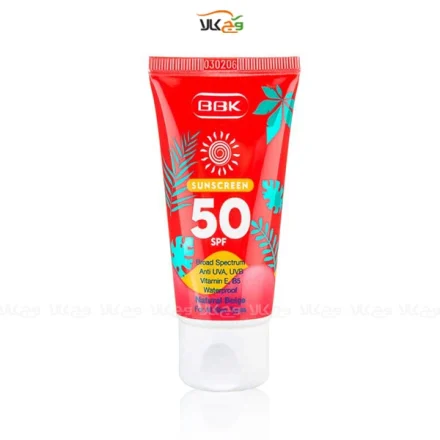 کرم ضد آفتاب اس پی اف 50 (رنگ بژ طبیعی) - 50 میلی لیتر - ببک