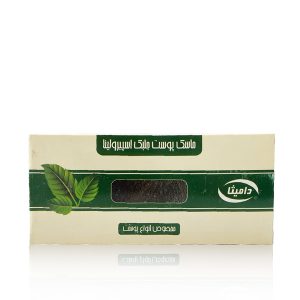 ماسک پوست اسپیرولینا آبرسان، روشن کننده و ضد جوش - 100 گرمی - دامیثا