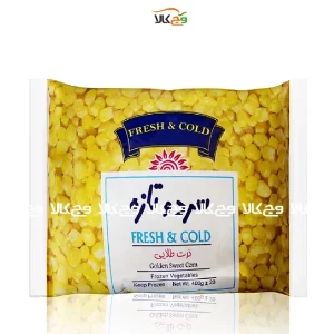 ذرت طلایی منجمد - 400 گرمی - سرد و تازه