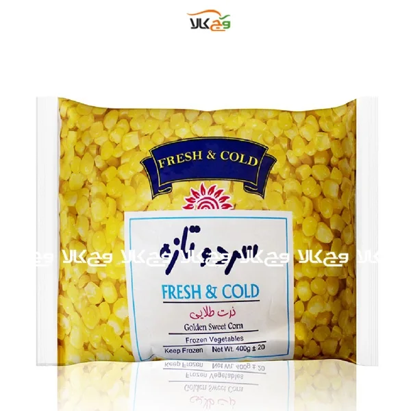ذرت طلایی منجمد - 400 گرمی - سرد و تازه