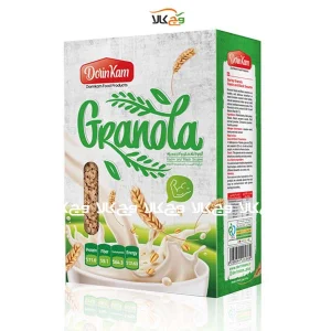 گرانولا کشمش و کنجد سیاه وگن درین کام - 400 گرمی