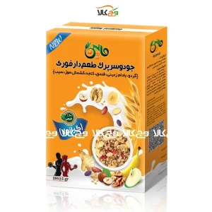 گرانولا غلات صبحانه جودوسرپرک طعم دار ورزشی ماپین - 200 گرمی
