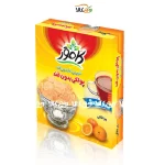 پولکی دیابتی بدون قند پرتقالی کامور - 150 گرمی