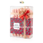 کوکی وگان صورتی هدیه روز عشق - 500 گرمی