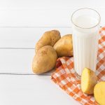 شیر سیب زمینی وگان وج کالا