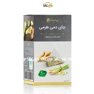 چای دمی لمون گراس و زنجبیل هرمی پپتینا - ساشه 10 عددی
