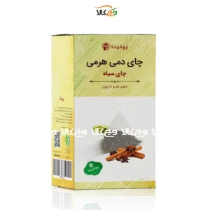 چای دمی سیاه هل و دارچین هرمی پپتینا - ساشه 10 عددی