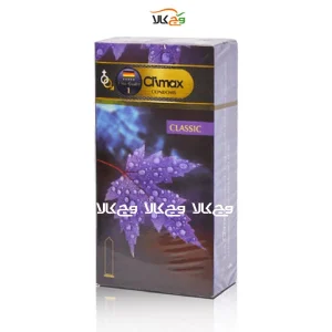 کاندوم ساده کلاسیک CLASSIC کلایمکس - 12 عددی