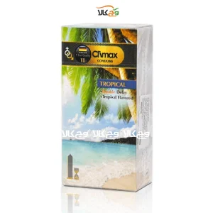 کاندوم تاخیری دوبل TROPICAL کلایمکس - 12 عددی