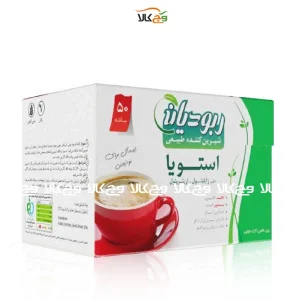 شیرین کننده طبیعی استویا ربودیان - ساشه 50 عددی