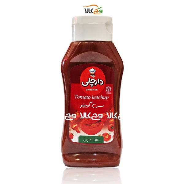 سس گوجه فرنگی وگان و فاقد گلوتن دارچلی - 530 گرمی