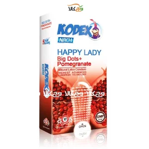 کاندوم کدکس happy lade خاردار - 12 عددی