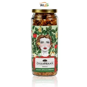 موسلی گرانولا گردو، سیب و دارچین چاربان - 380 گرمی