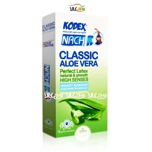 کاندوم کدکس Aloe vera کلاسیک - 12 عددی