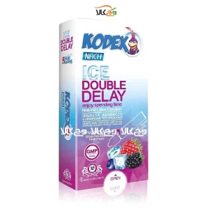 کاندوم کدکس double delay ice تاخیری - 12 عددی