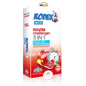 کاندوم ناچ کدکس warm challenger تاخیری - 12 عددی