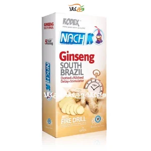 کاندوم کدکس تاخیری و محرک ginseng جینسینگ - 12 عددی