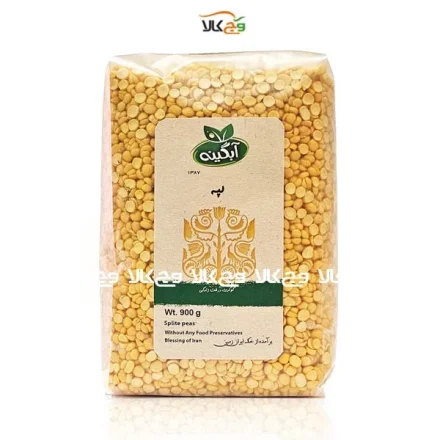 لپه ارگانیک آبگینه - 900 گرمی