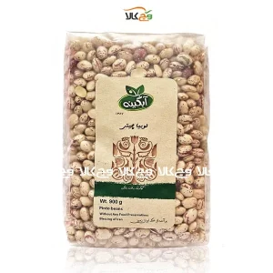 لوبیا چیتی ارگانیک آبگینه - 900 گرمی