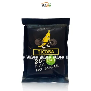 پودر پروتئین ورزشی TICOBA خامگیاهیِ وگان - 40 گرمی - کنلیتا