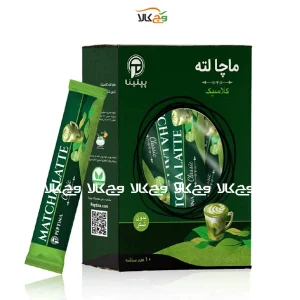 ماچا لته بدون شکر پپتینا - ساشه 10 عددی