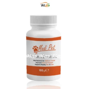 مکمل حیوانات medi pet vitamins خوراکی گرین فید - 350 گرمی