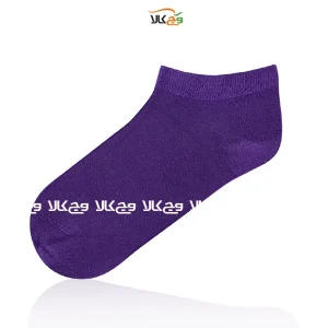 جوراب گیاهی مچی زنانه بنفش جوپا (مدال) - 1 جفت