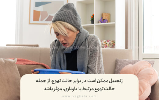 خواص زنجبیل برای حالت تهوع