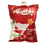 اسنک گیاهی چهار غله آتشین پف استار - 50 گرمی