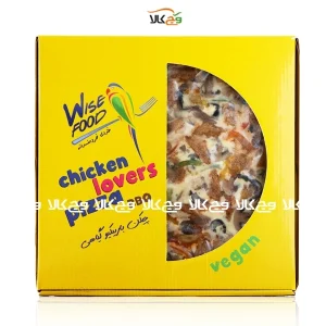 پیتزا چیکن باربیکیو وگن وایزفود - متوسط 27 سانتی