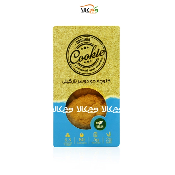 کلوچه جو دوسر وگان نارگیلی مون - 80 گرمی