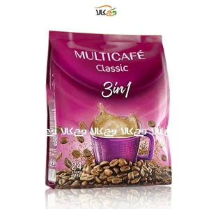 کافی میکس 3 در 1 کلاسیک وگان پاکت مولتی کافه - 24 عددی