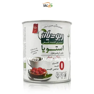 شیرین کننده طبیعی استویا حاوی اریتیول ربودیان - 150 گرمی