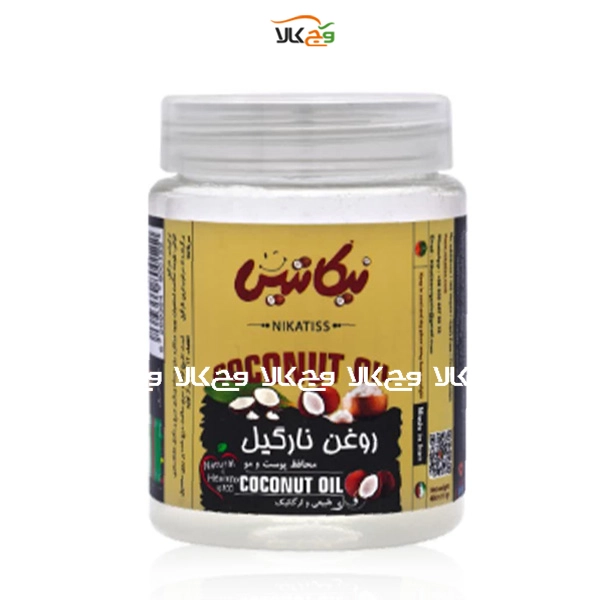 روغن نارگیل خالص ارگانیک نیکاتیس - 400 گرمی