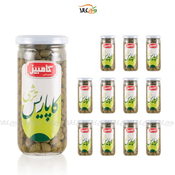 شیرینگ ترشي كاپاريس کامبیز 240 گرمي – 12 عددی