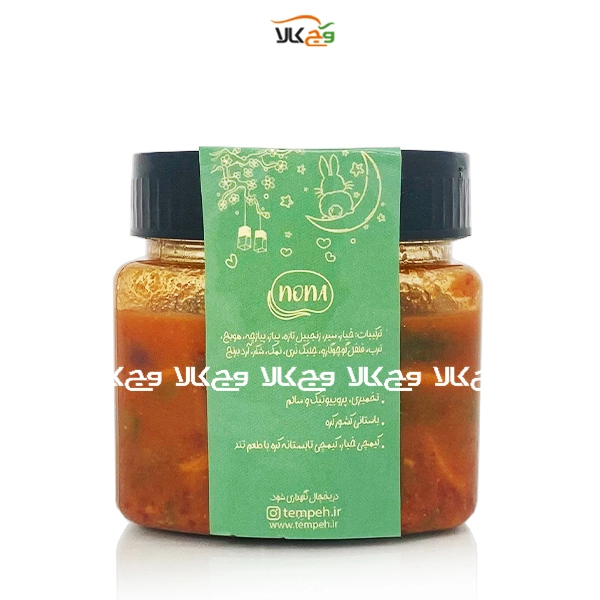 کیمچی خیار تخمیری نونا - 230 گرمی