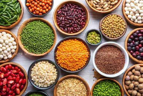 منابع پروتئین و مواد مغذی در رژیم گیاهخواری وگان