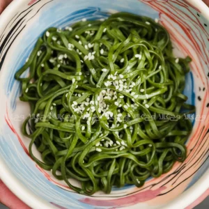 طرز تهیه خمیر پاستای خانگی پروتئینی با جلبک اسپیرولینا