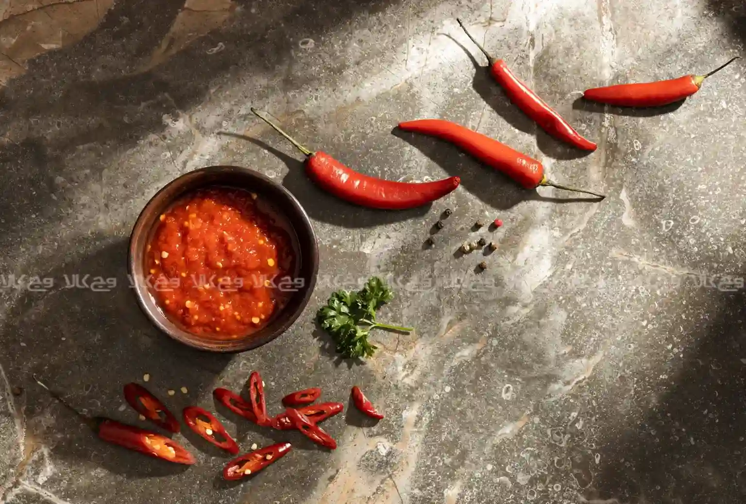 غذاهای تند و ادویه