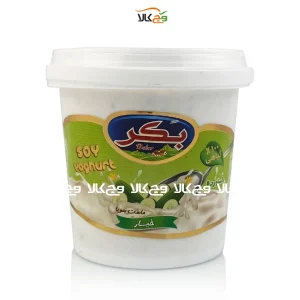 ماست سویا خیار فاقد گلوتن گیاهی وگن بکر - 650 گرمی