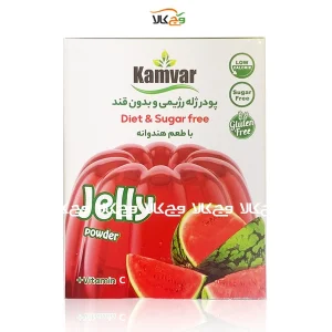 پودر ژله هندوانه دیابتی بدون شکر کامور - 36 گرمی