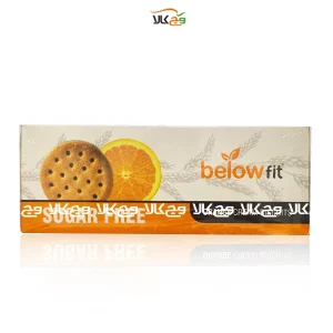 یسکویت سبوس دار کرمدار پرتقالی بدون شکر - بیلو