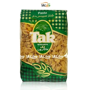 ماکارونی شلز سبوس دار - تک ماکارون - 500 گرم